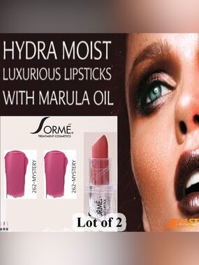 Sorme Hydra Moist Lipstick - Mystery Pink (Lot of 2)